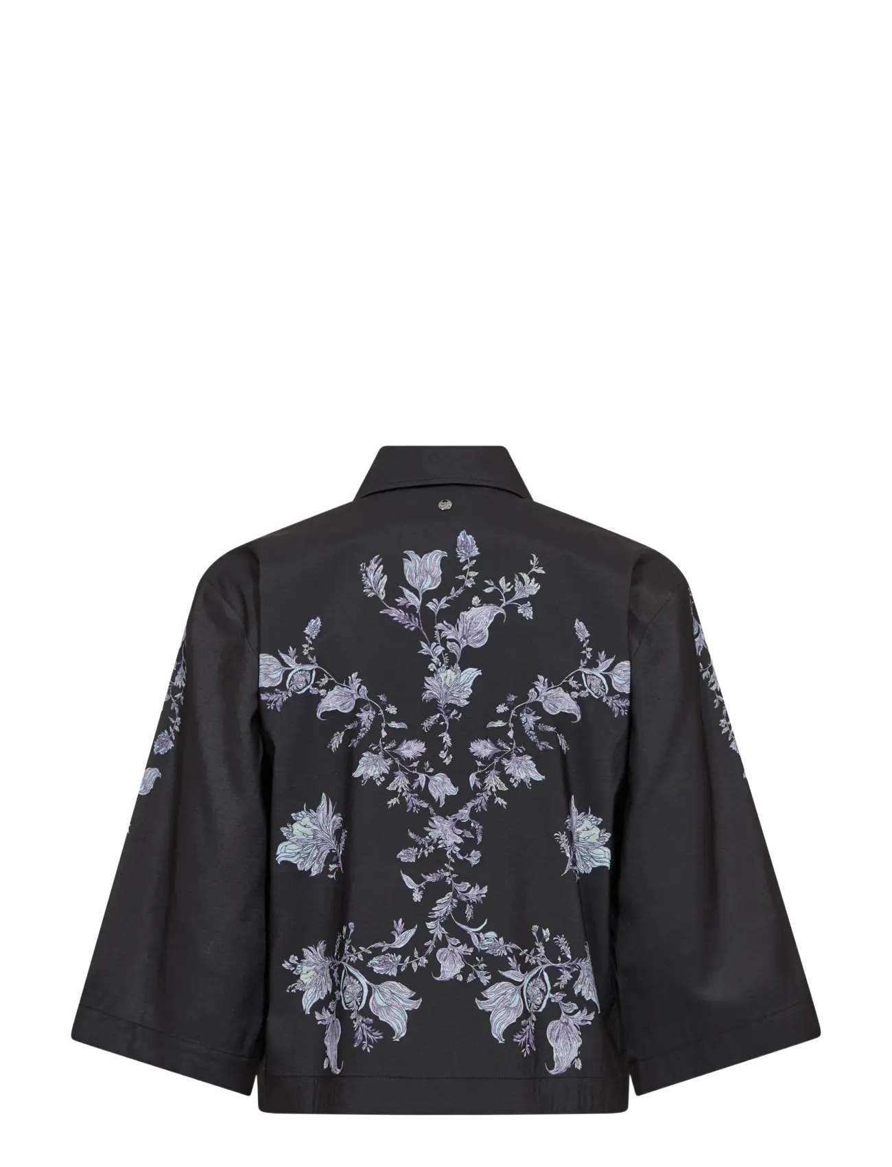 MOS MOSH - MMIsey Fleury Shirt - kurzärmlige hemden - black - 2