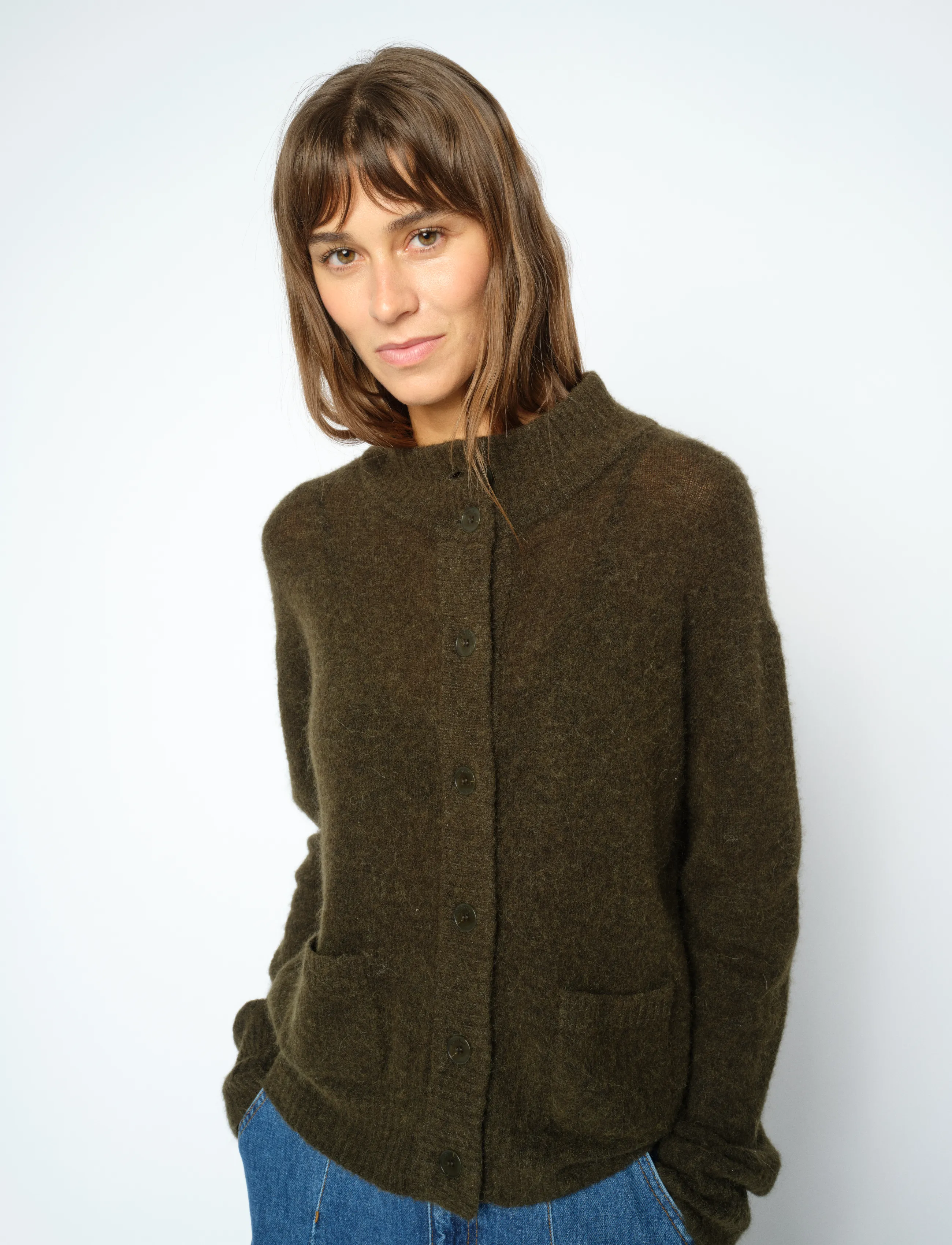MOS MOSH - MMMape Knit Cardigan - cardigans - rosin - 3