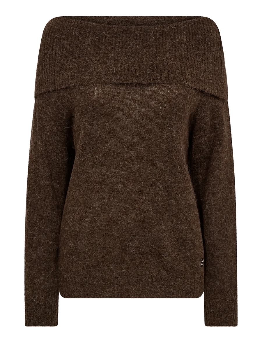 MOS MOSH - MMMape Off Shoulder Knit - pullover - delicioso - 1