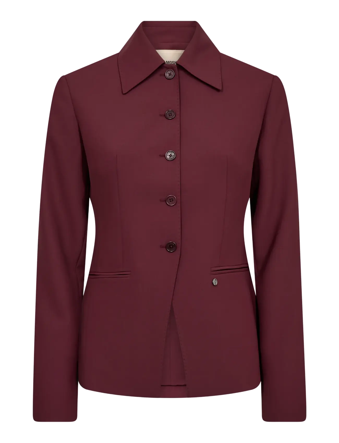 MOS MOSH MMKathy Miley Jacket - Tøj - PORT ROYALE / burgundy
