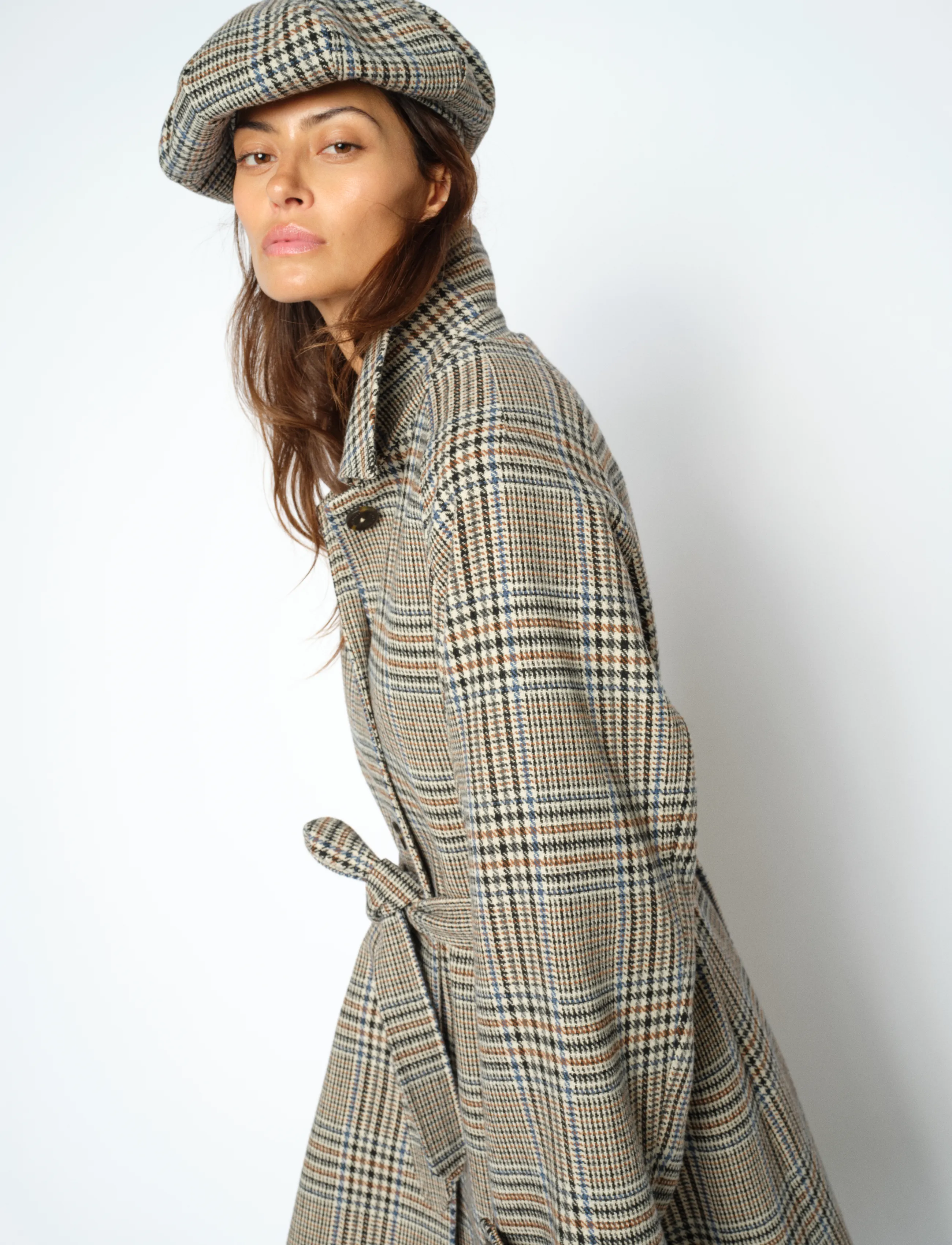 Mmnylah Check Hat