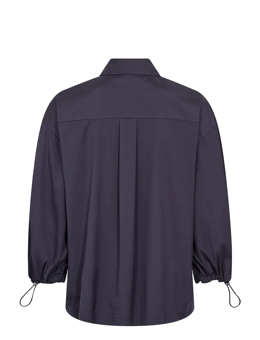 MOS MOSH - MMVinita 3/4 Shirt - kortærmede skjorter - salute navy - 2