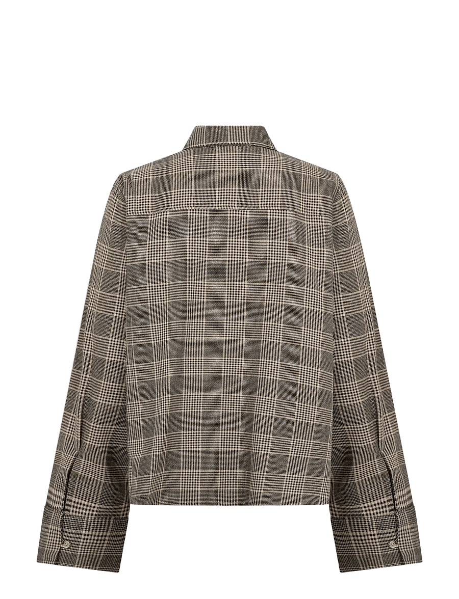 MOS MOSH - MMAyen Princ Check Shirt - langärmlige hemden - black - 2