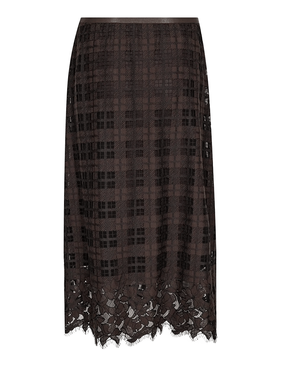 MOS MOSH - MMBia Checko Lace Skirt - midi-röcke - delicioso - 2