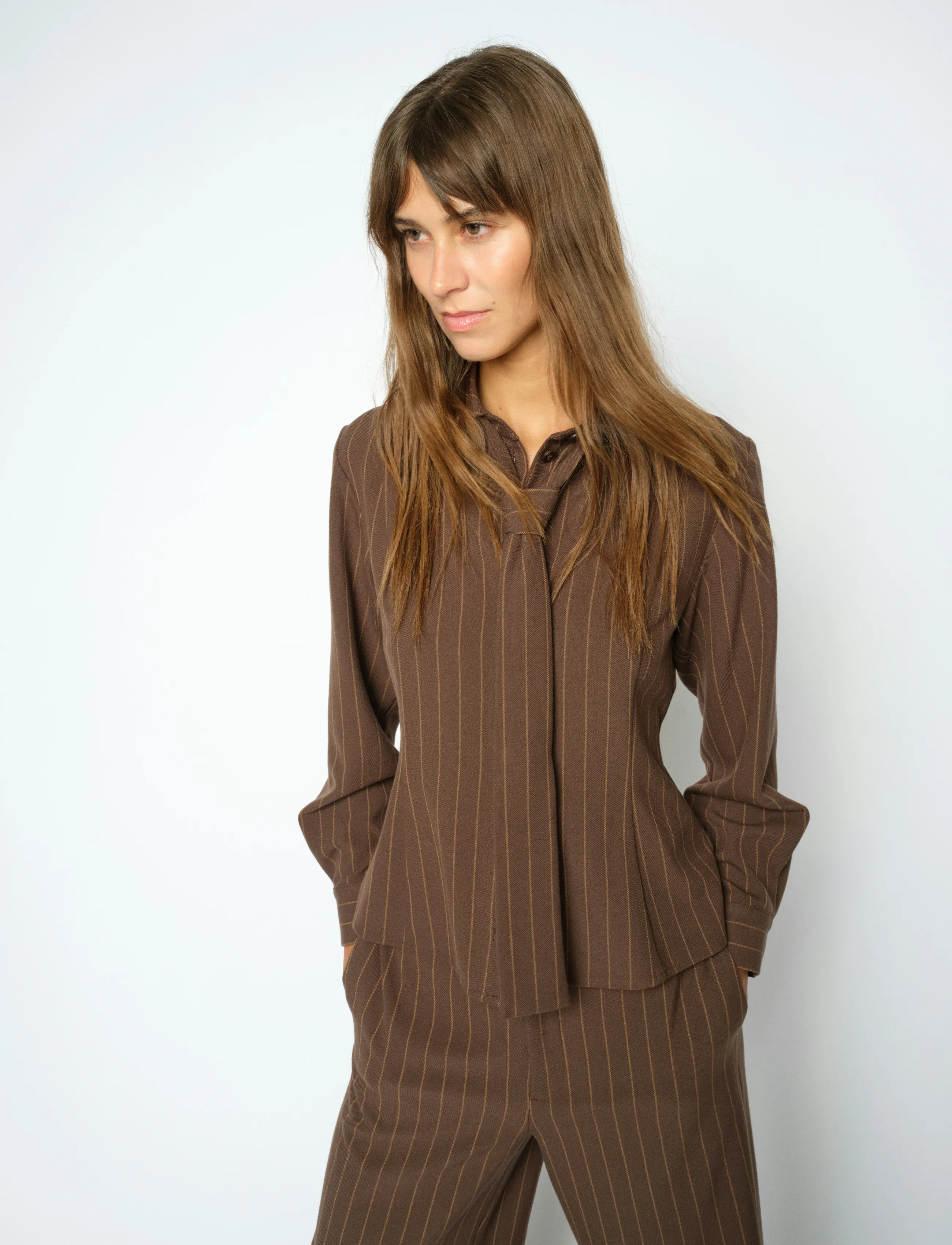 MOS MOSH MMCalvi York Shirt - Hemden - DELICIOSO / brown