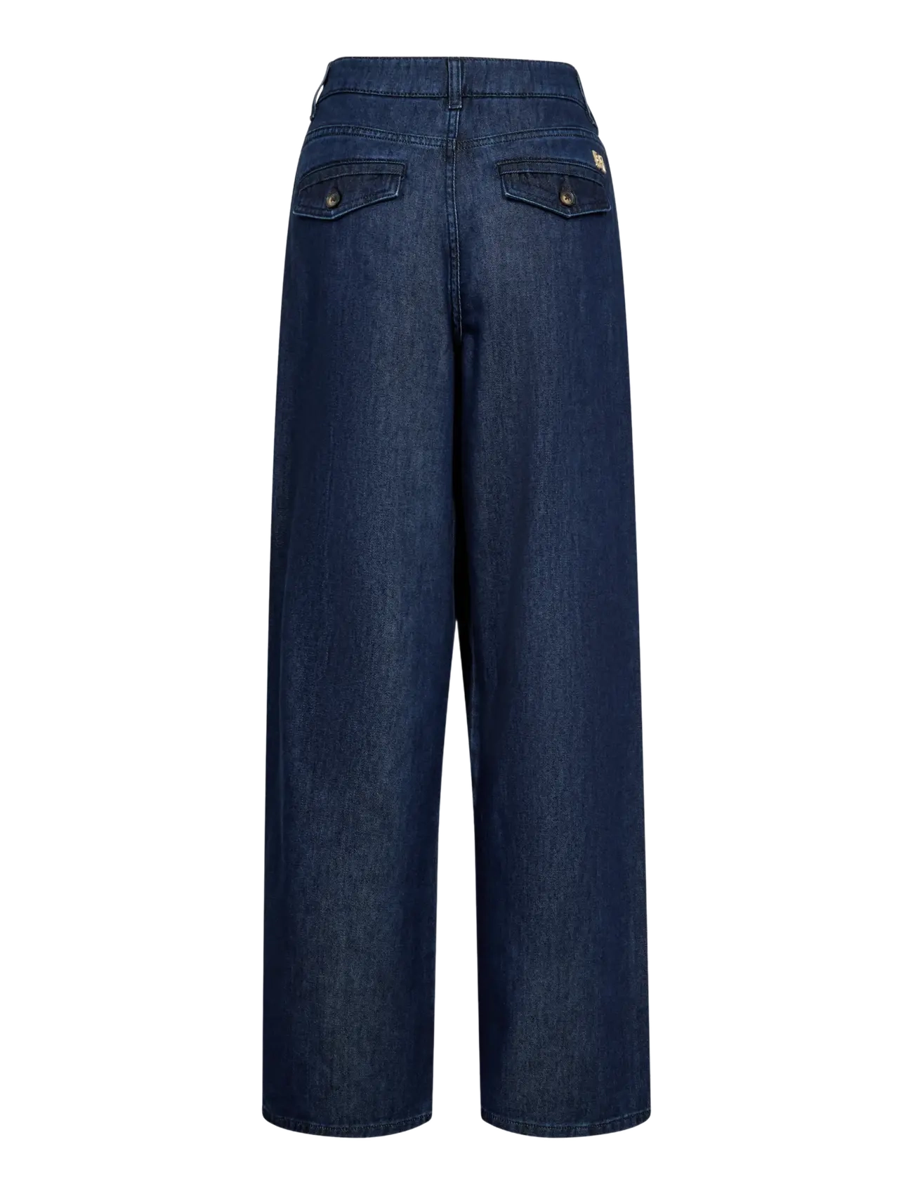 MOS MOSH - MMTasa Floria Jeans - hosen mit weitem bein - dark blue - 1