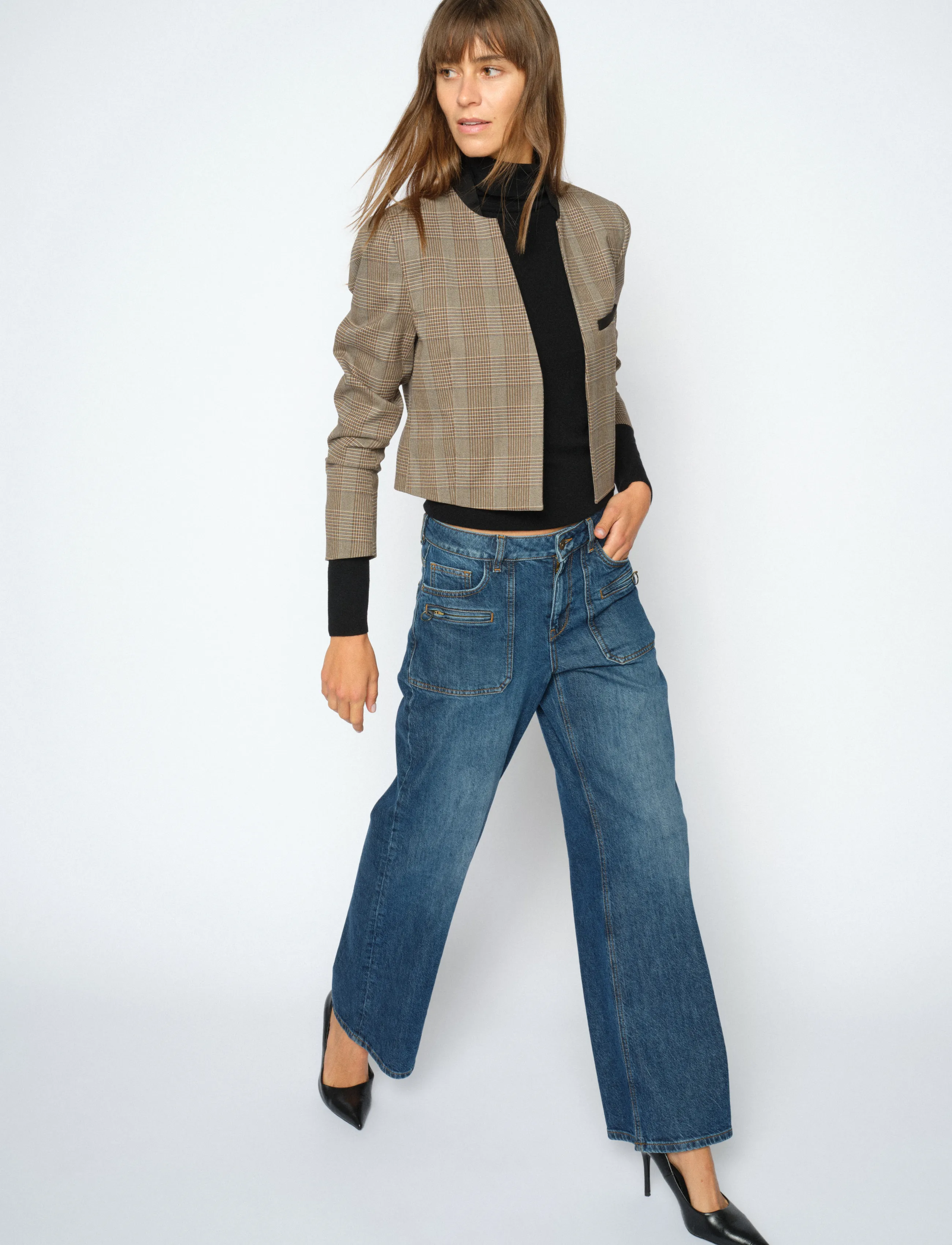 Mos Mosh Mmdara Zip Jeans dam – bild 2