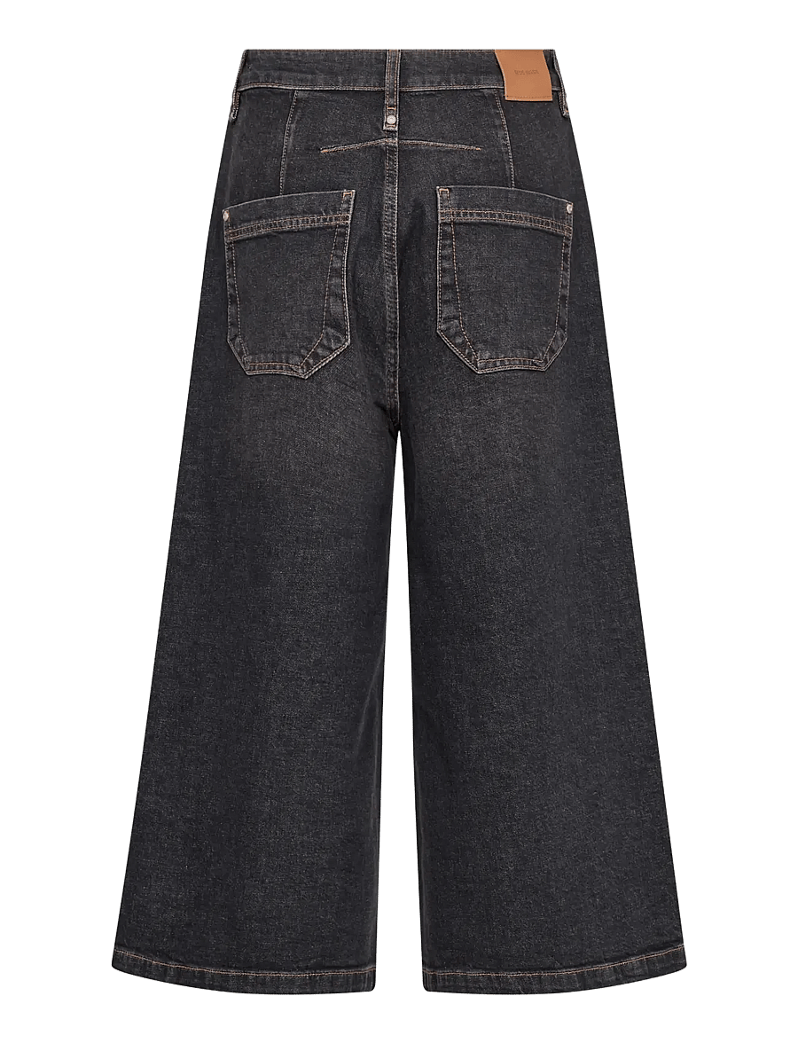 MOS MOSH - MMCulotte Juventus Jeans - culottes - black - 2