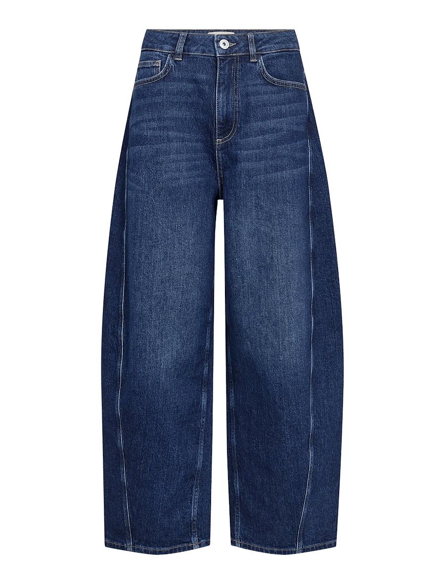 MOS MOSH - MMCindy Draciel Jeans - barrel jeans - indigo blue - 1