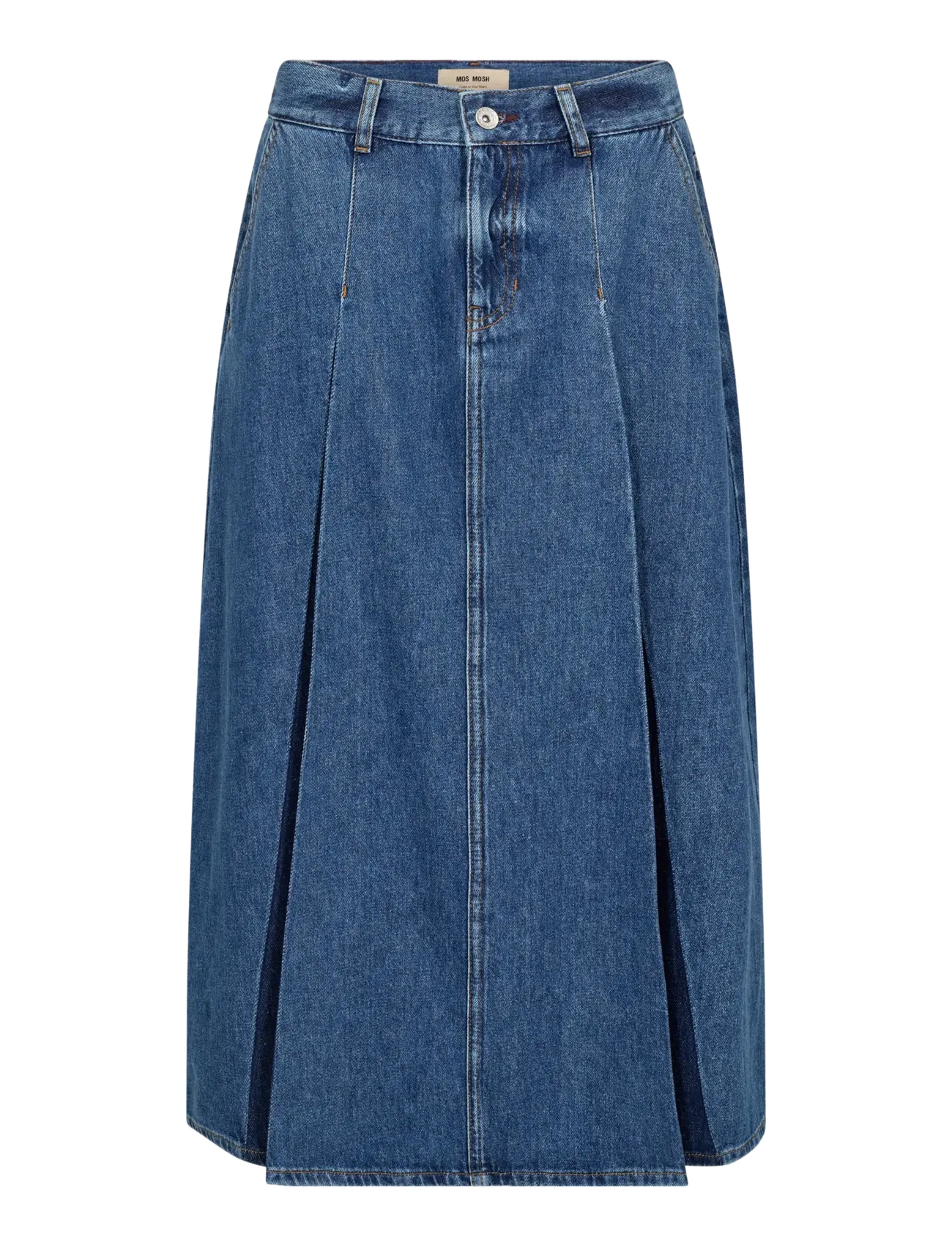 MOS MOSH MMDany Enk Skirt - Tøj - BLUE / blue