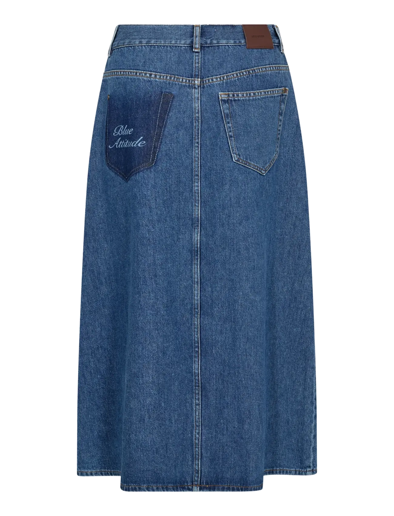 MOS MOSH - MMDany Enk Skirt - denimnederdele - blue - 2