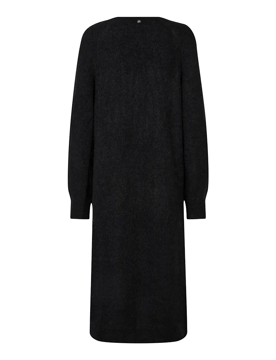 MOS MOSH - MMThora Longline Cardigan - strickjacken - black - 1