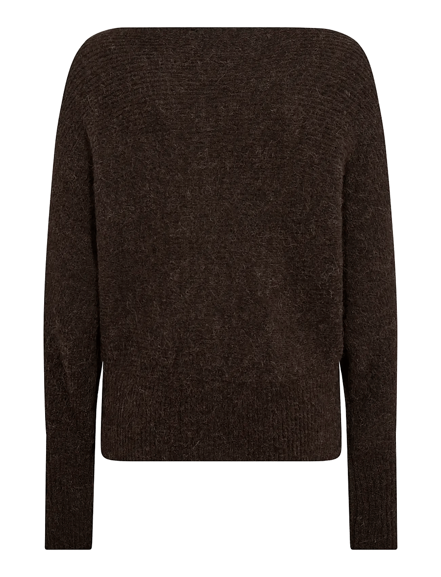 MOS MOSH - MMThora Boatneck Knit - striktrøjer - delicioso - 2