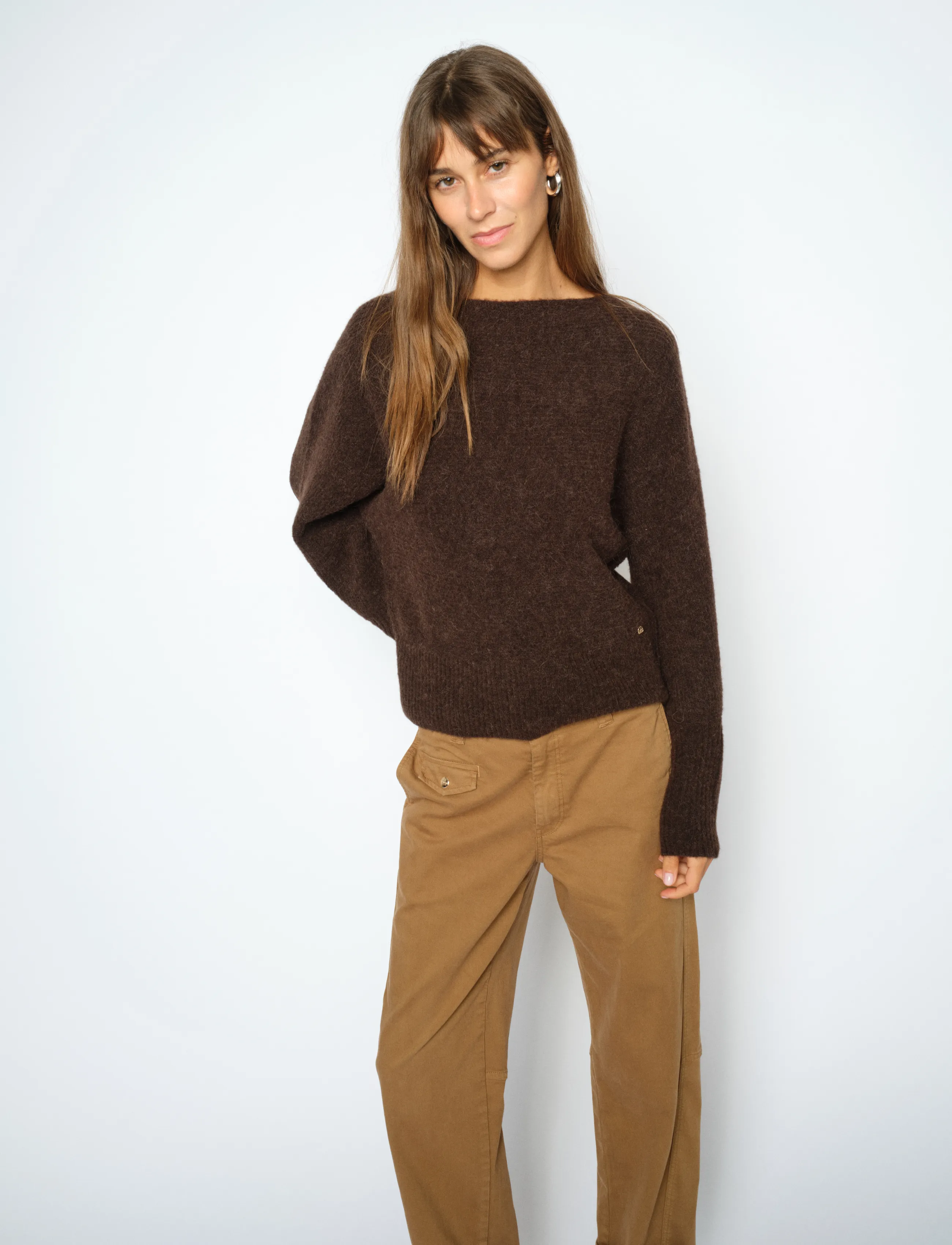 MOS MOSH - MMThora Boatneck Knit - striktrøjer - delicioso - 3