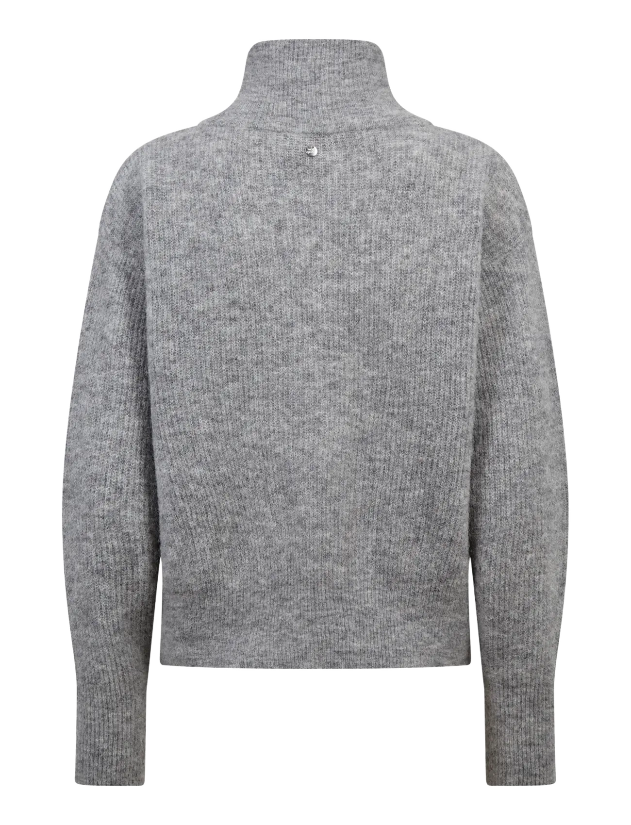 MOS MOSH - MMThora Knit Zip Cardigan - strickjacken - grey melange - 2
