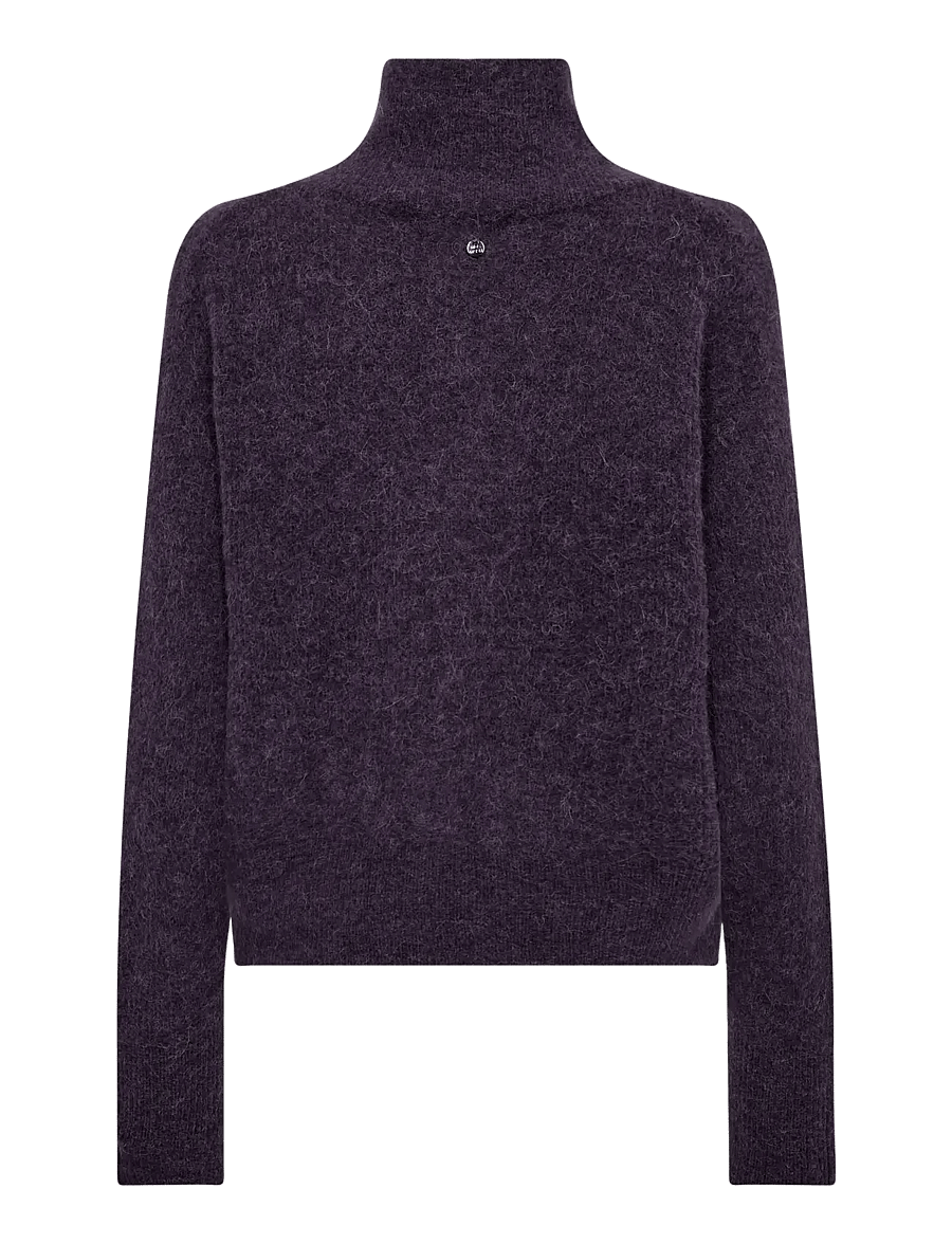 MOS MOSH - MMThora Knit Zip Cardigan - strickjacken - sweet grape - 2