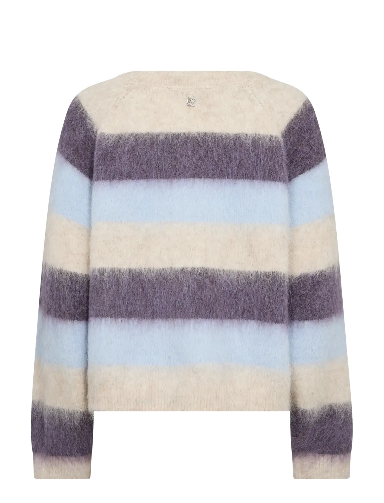 MOS MOSH - MMSuvi Stripe Knit - pullover - sweet grape - 2