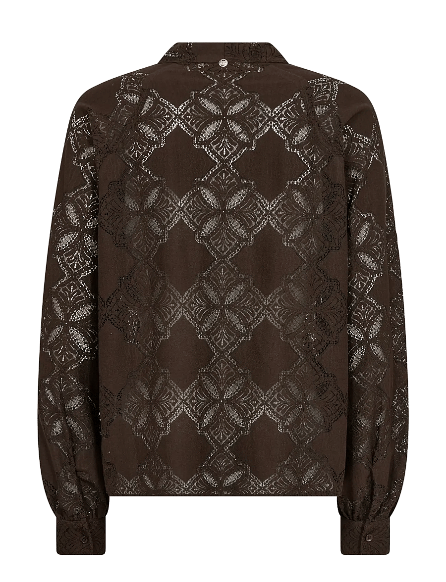 MOS MOSH - MMTamlyn Lace Blouse - long sleeved blouses - delicioso - 2