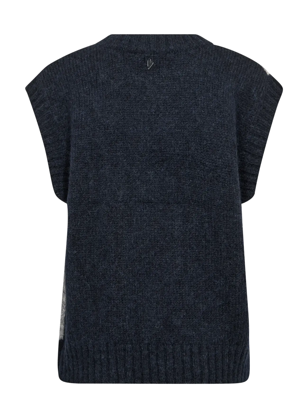 MOS MOSH - MMJennine Knit Vest - kootud vestid - salute navy - 2