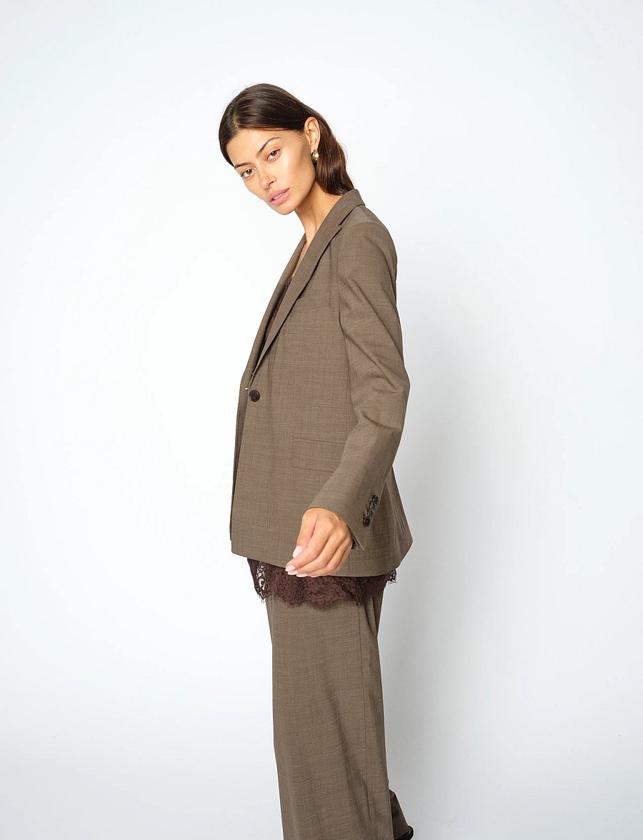 MOS MOSH - MMLucey Dynamic Luxe Blazer - falcon - 3