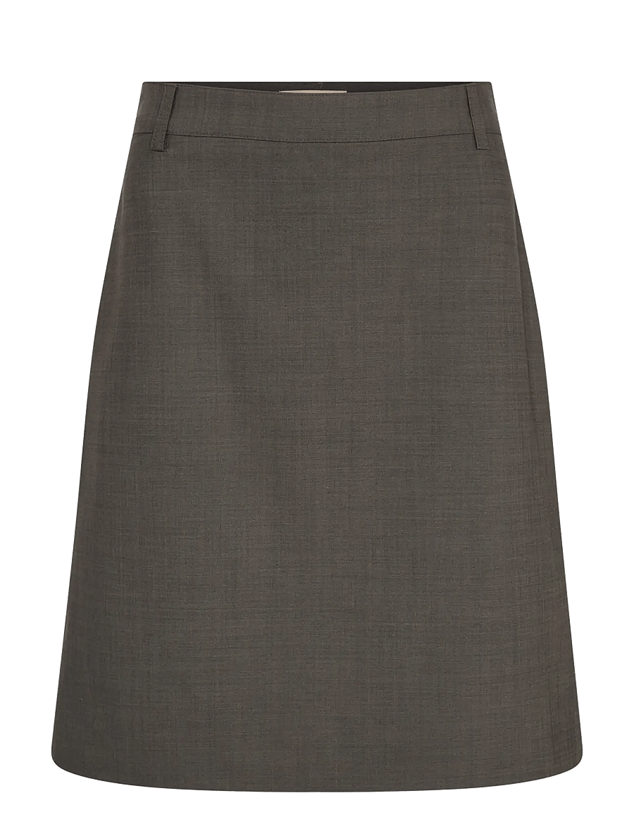 MOS MOSH - MMPacey Dynamic Luxe Skirt - midi skirts - dark green - 1