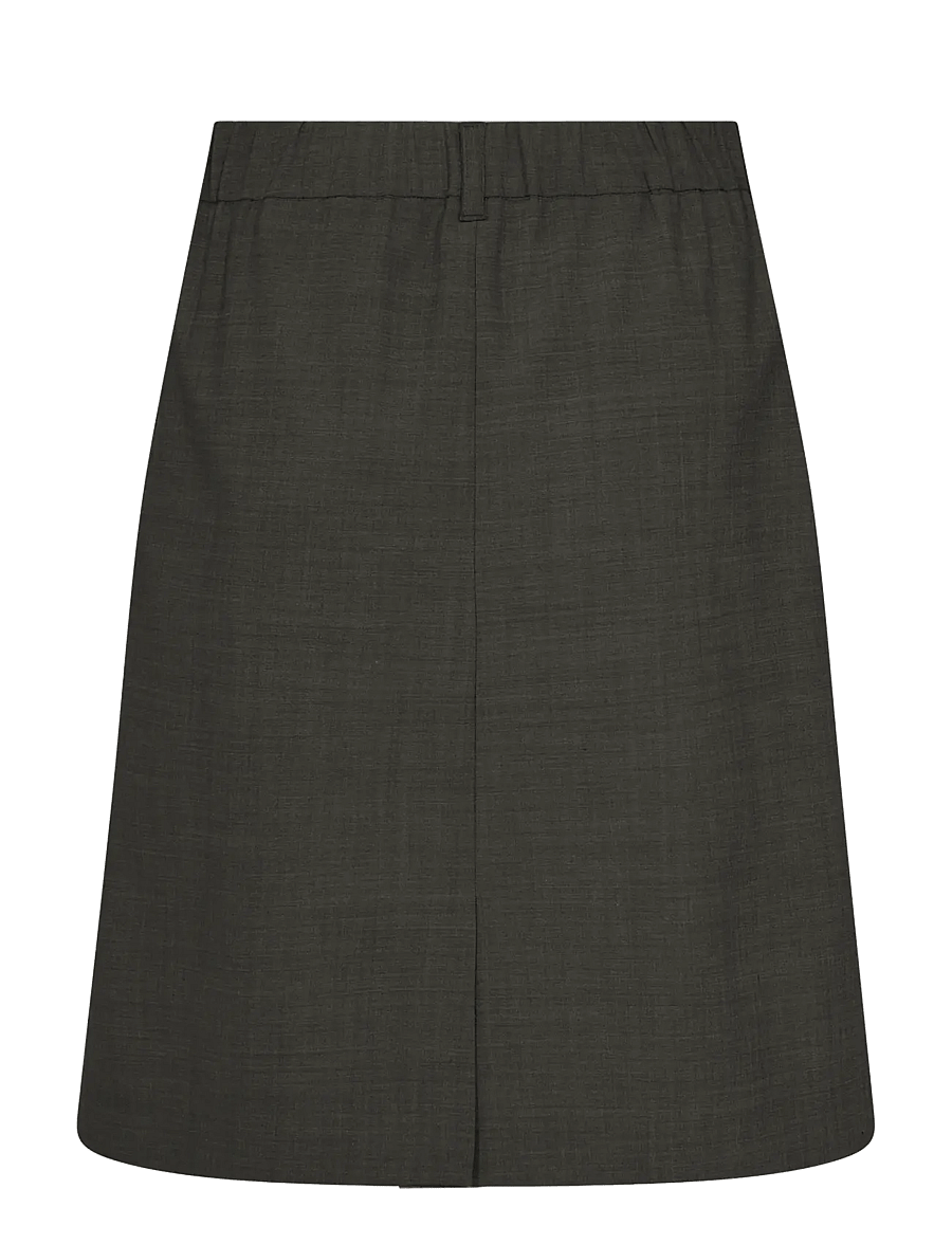 MOS MOSH - MMPacey Dynamic Luxe Skirt - midi skirts - dark green - 2