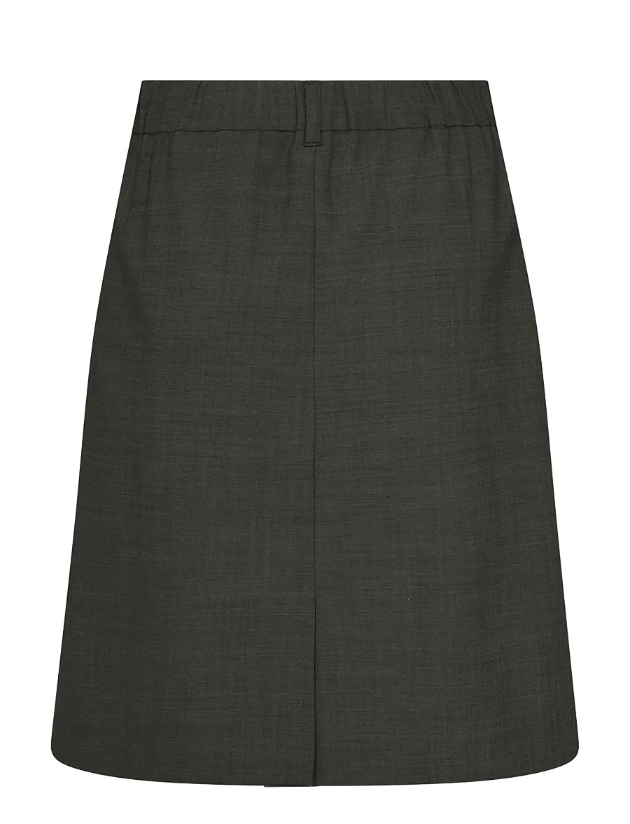 MOS MOSH - MMPacey Dynamic Luxe Skirt - midi skirts - dark green - 4