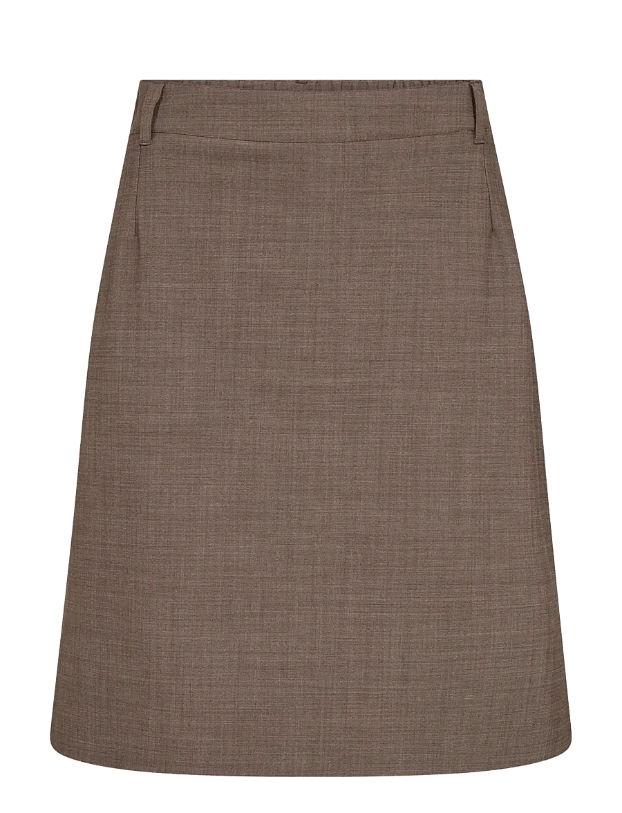 MOS MOSH - MMPacey Dynamic Luxe Skirt - midi nederdele - falcon - 1