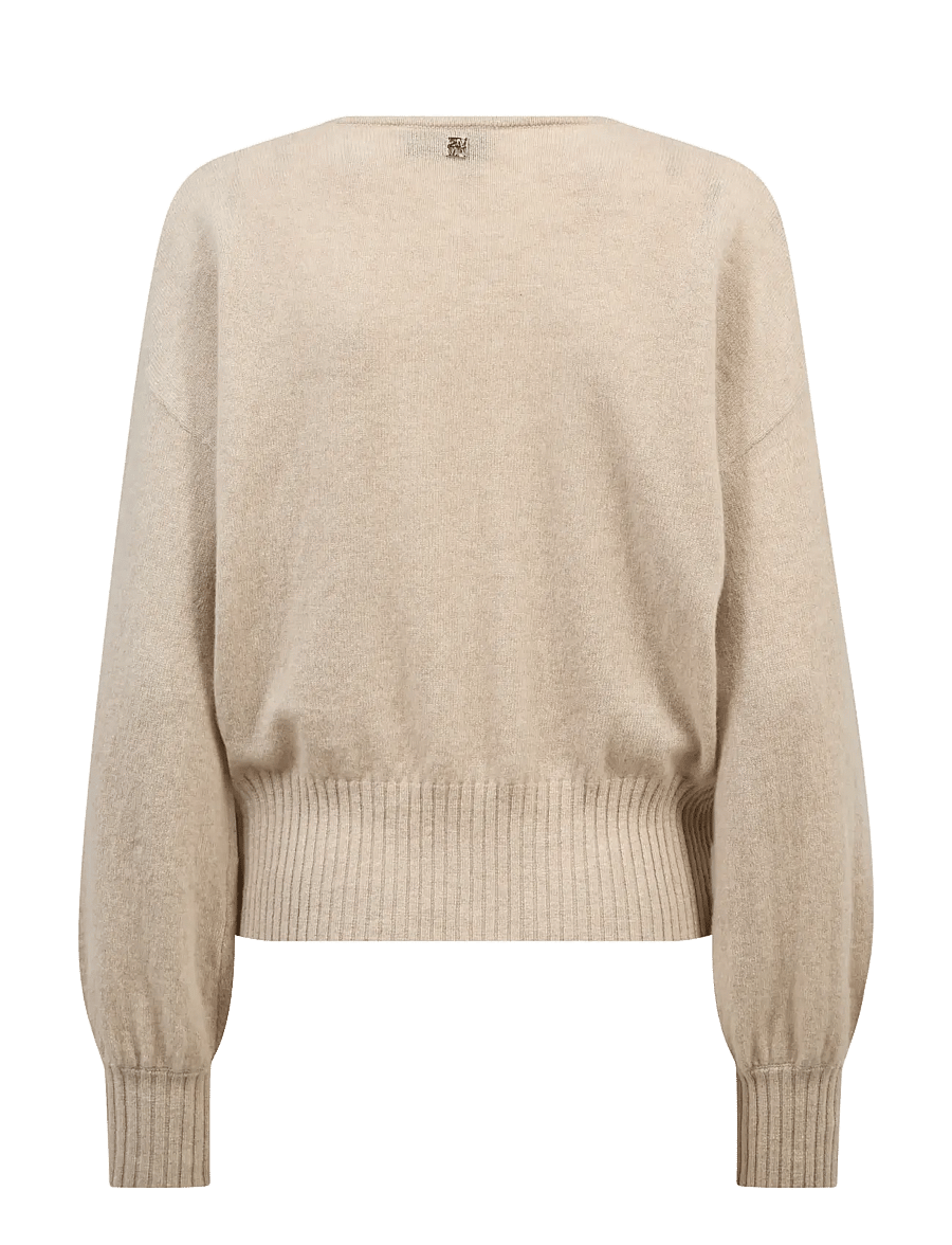 MOS MOSH - MMAdy Cashmere Wrap Knit - cashmere - oxford tan - 2