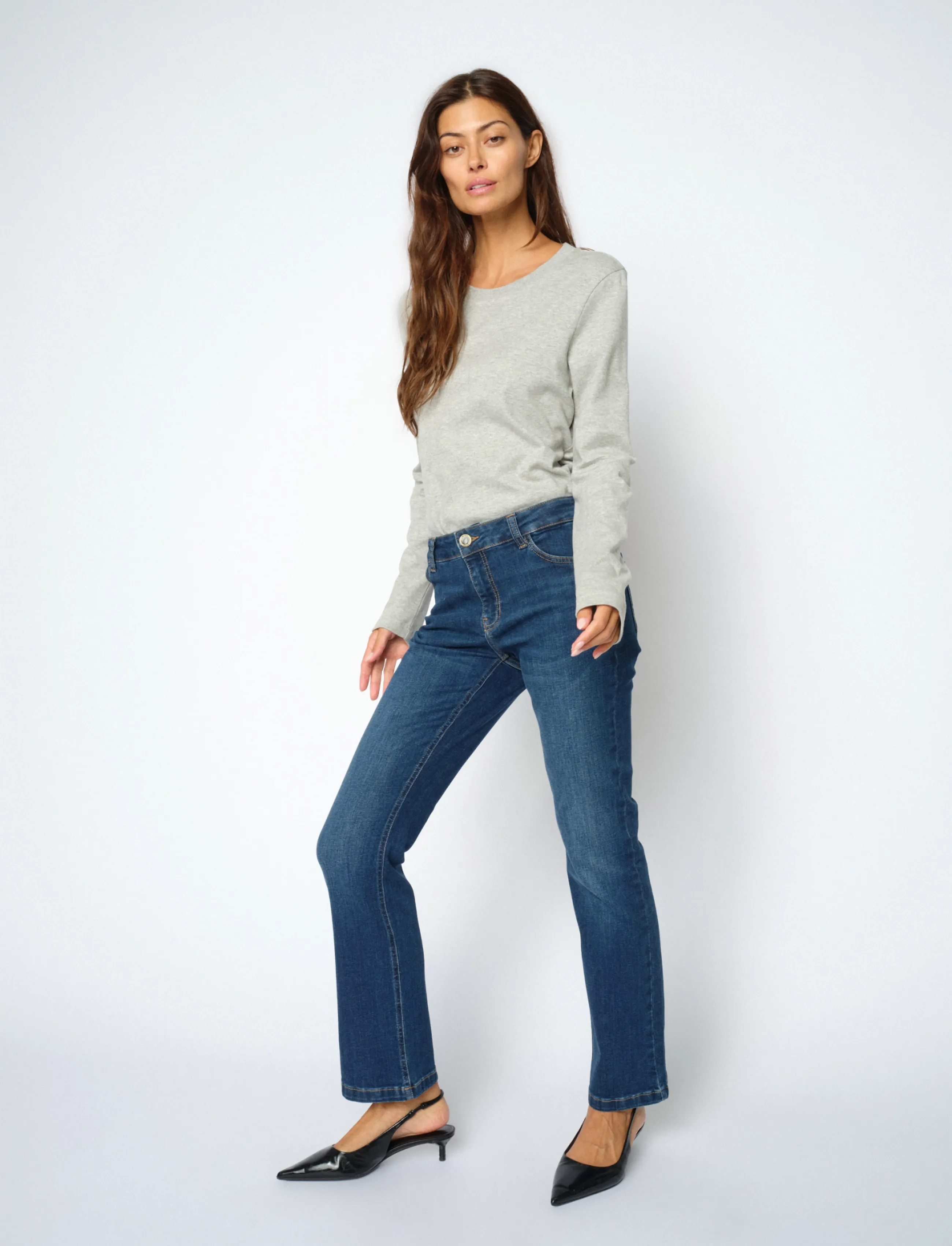 MOS MOSH - MMAshley Imera Jeans - slim fit jeans - dark blue - 3