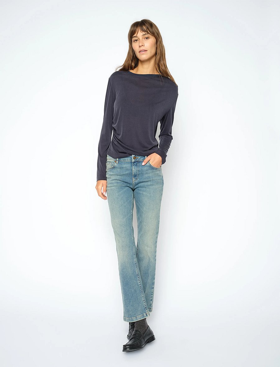MOS MOSH - MMAshley Imera Jeans - kitsad teksad - vintage blue - 0