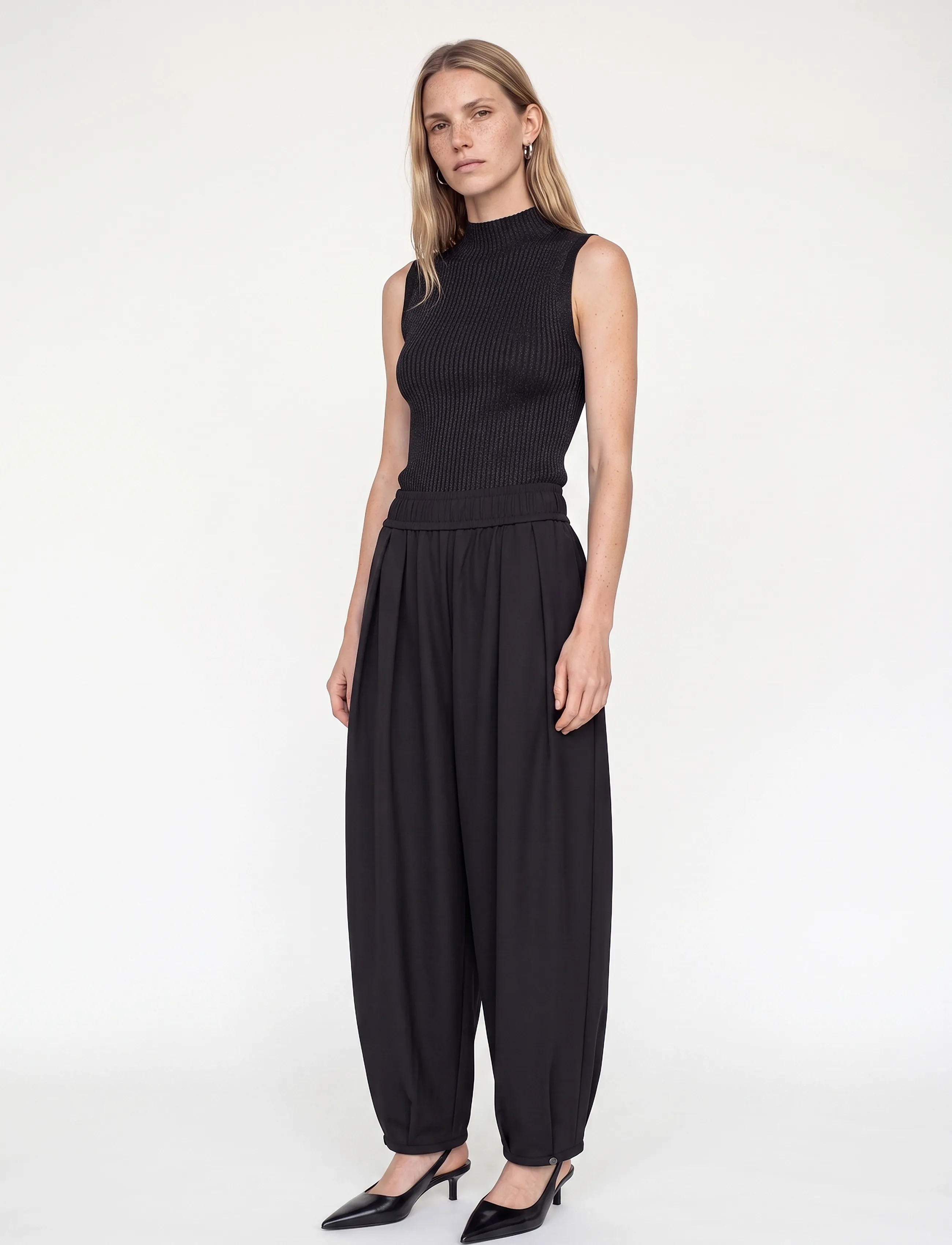Mmimanja Highneck Sl Knit Top