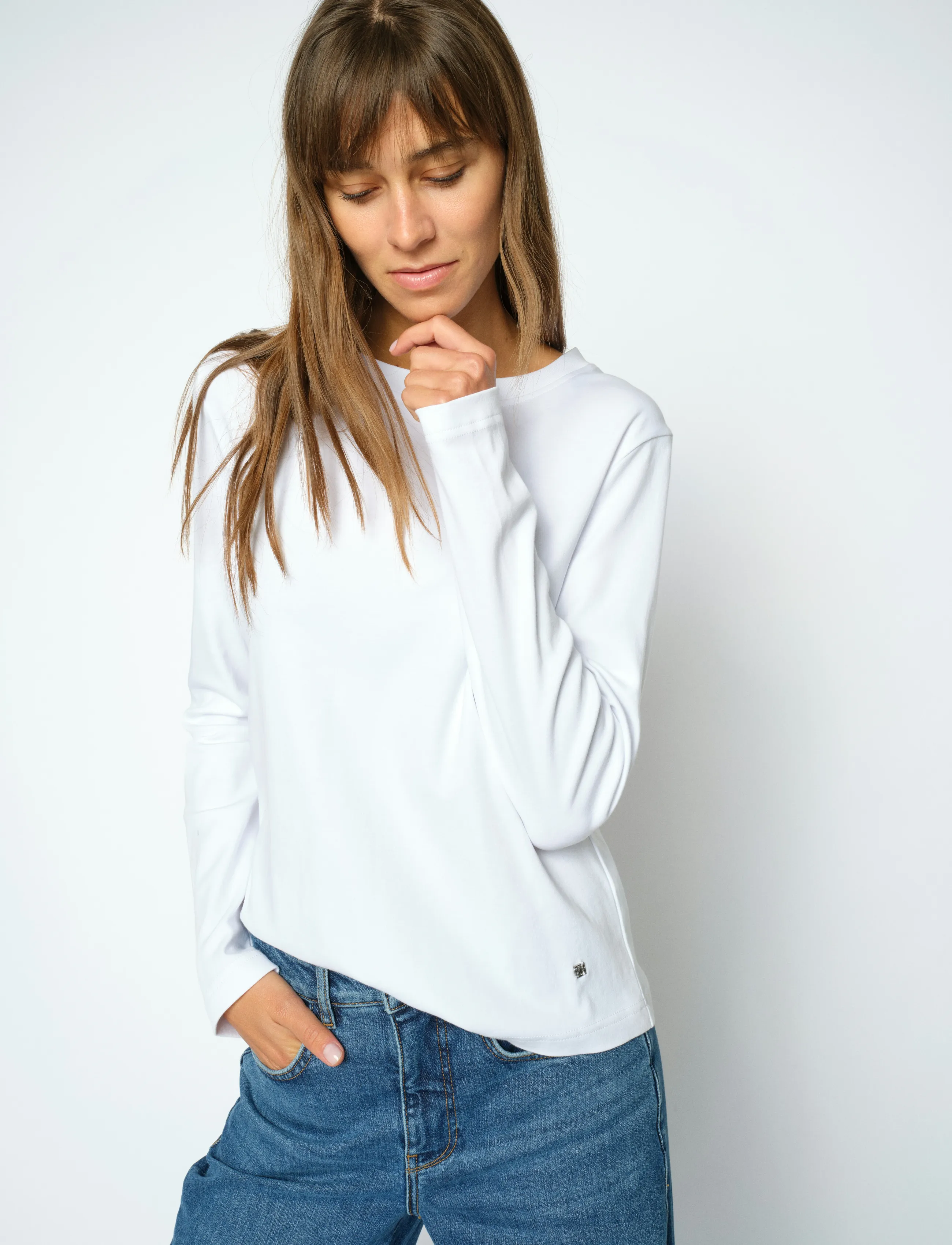 MOS MOSH - MMMillie O-LS Regular Tee - white - 3