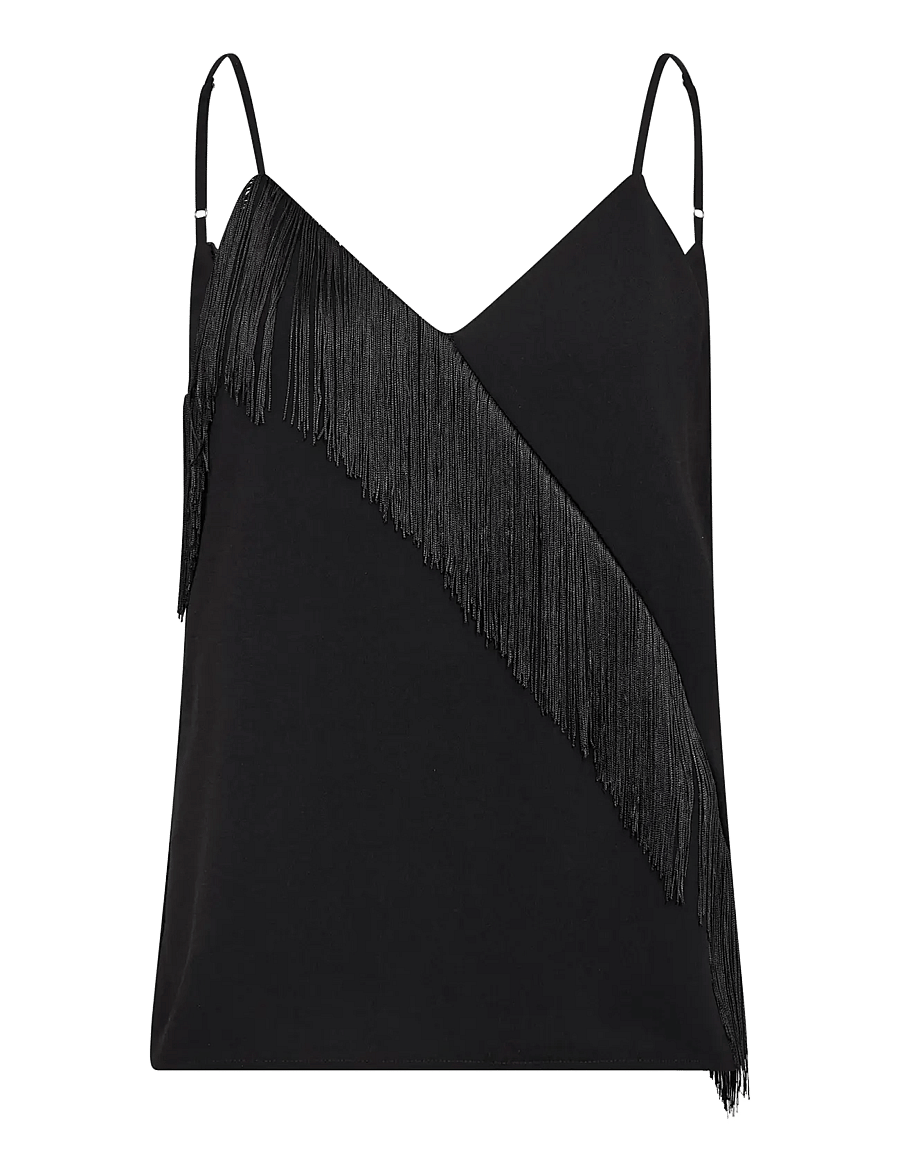 MOS MOSH - MMGry Birdie Top - sleeveless tops - black - 1