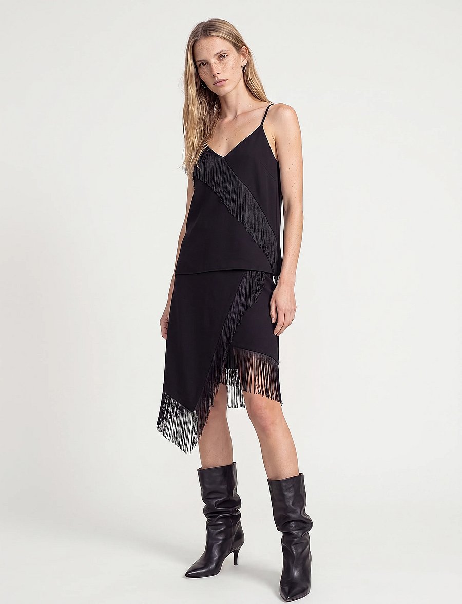 MOS MOSH - MMGry Birdie Top - sleeveless tops - black - 0