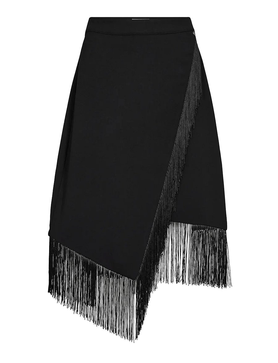 MOS MOSH - MMHelene Birdie Skirt - hõlmikseelikud - black - 1