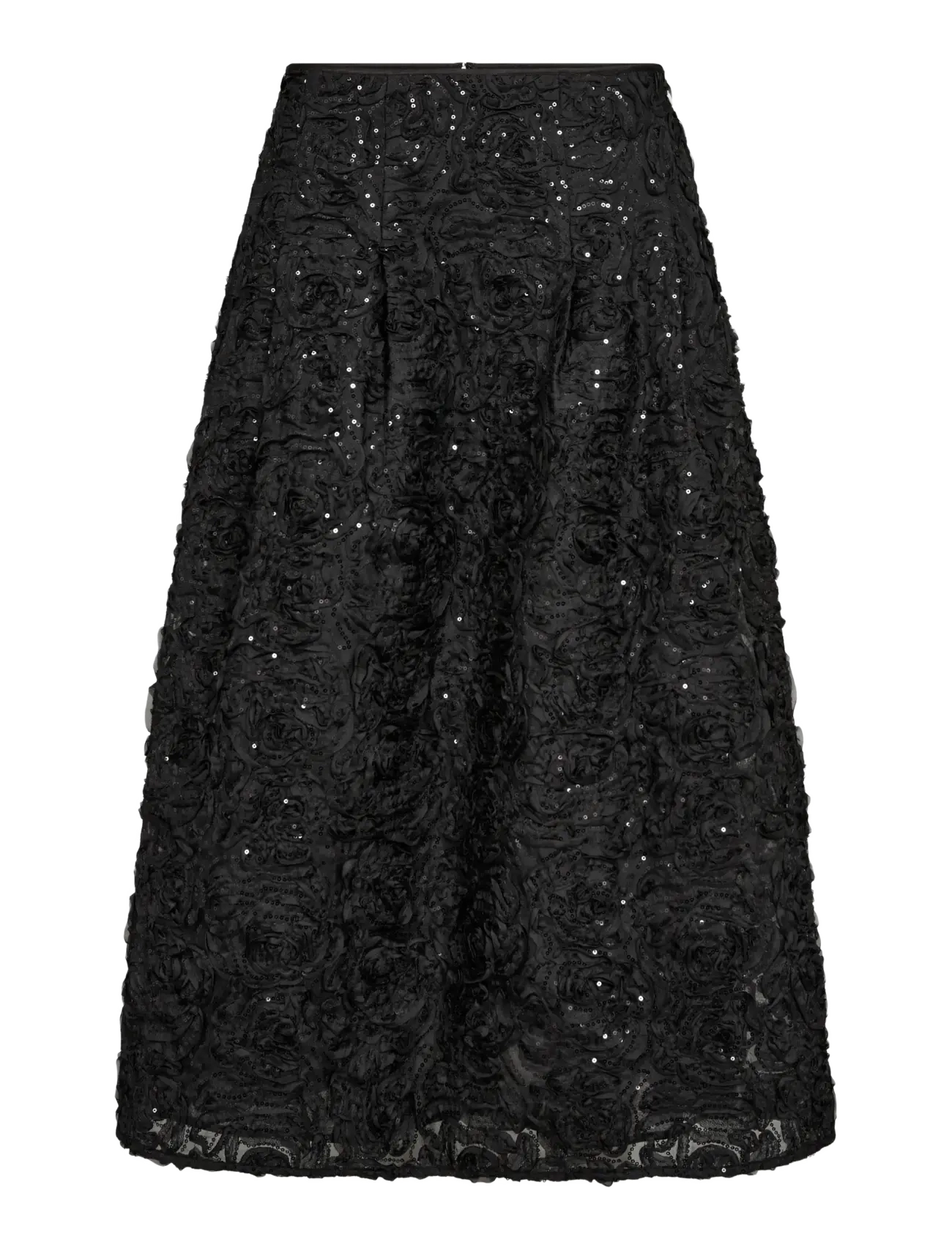 MOS MOSH MMReya Sequins Skirt - Seelikud - BLACK / black