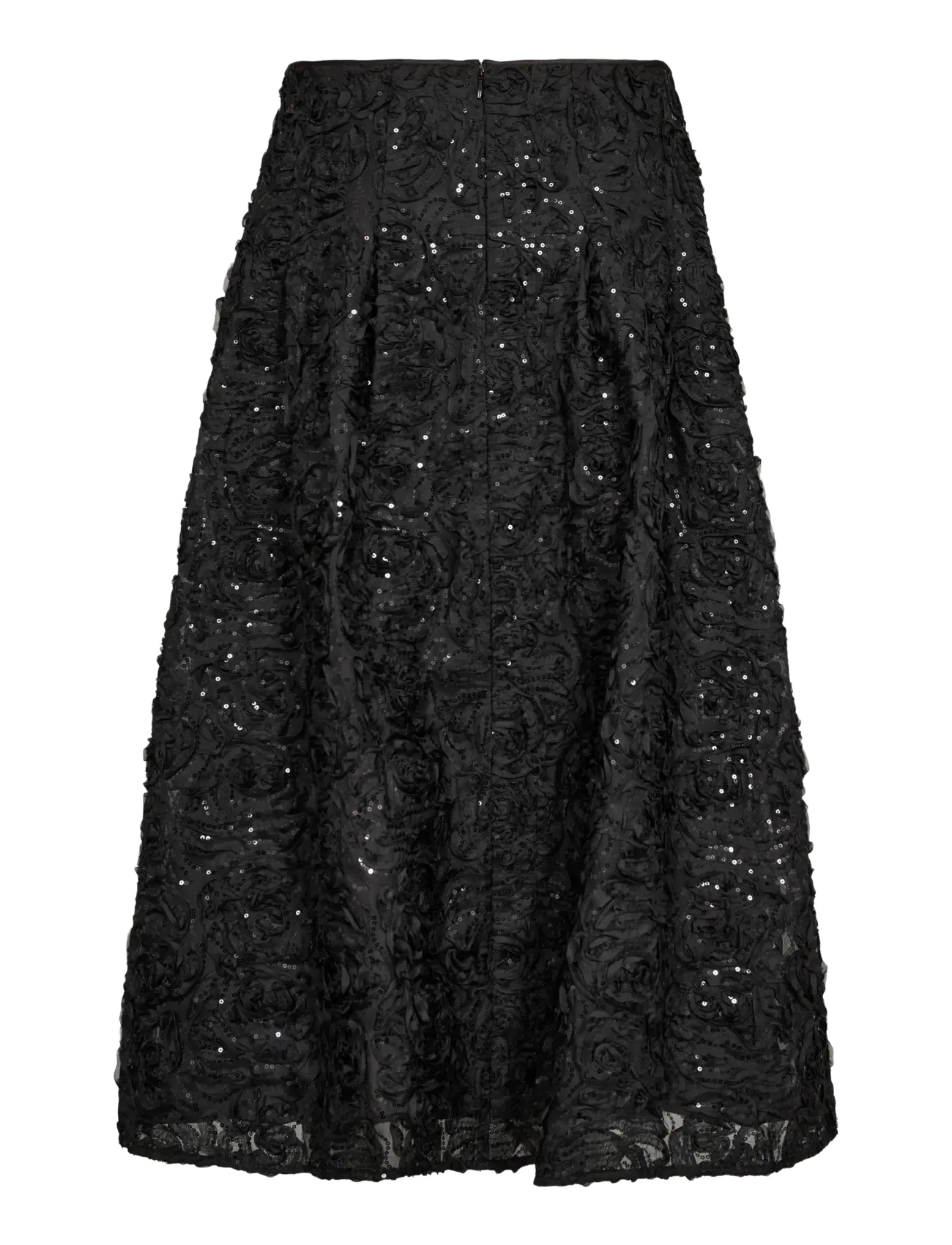 MOS MOSH - MMReya Sequins Skirt - maksiseelikud - black - 2