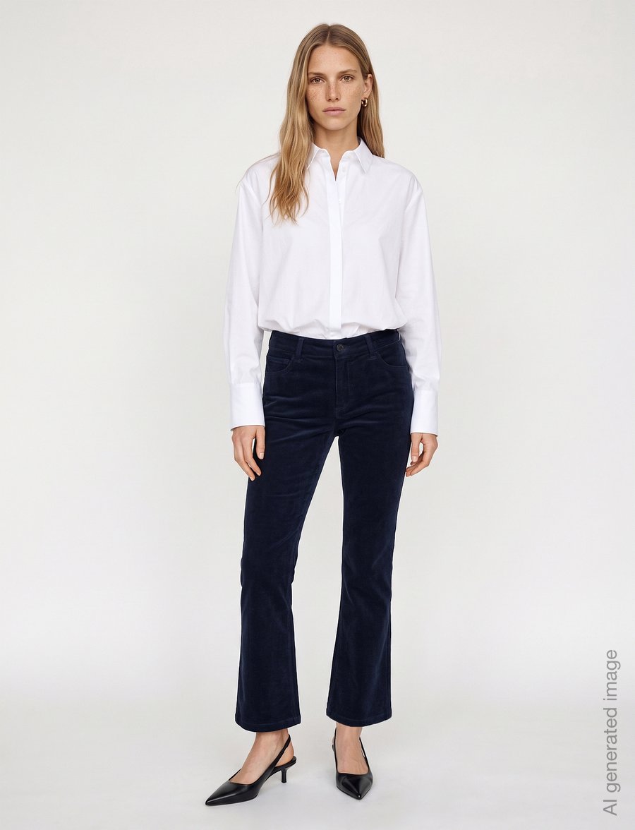 MOS MOSH - MMAshley Jess Pant - bootcut jeans - navy blazer - 0