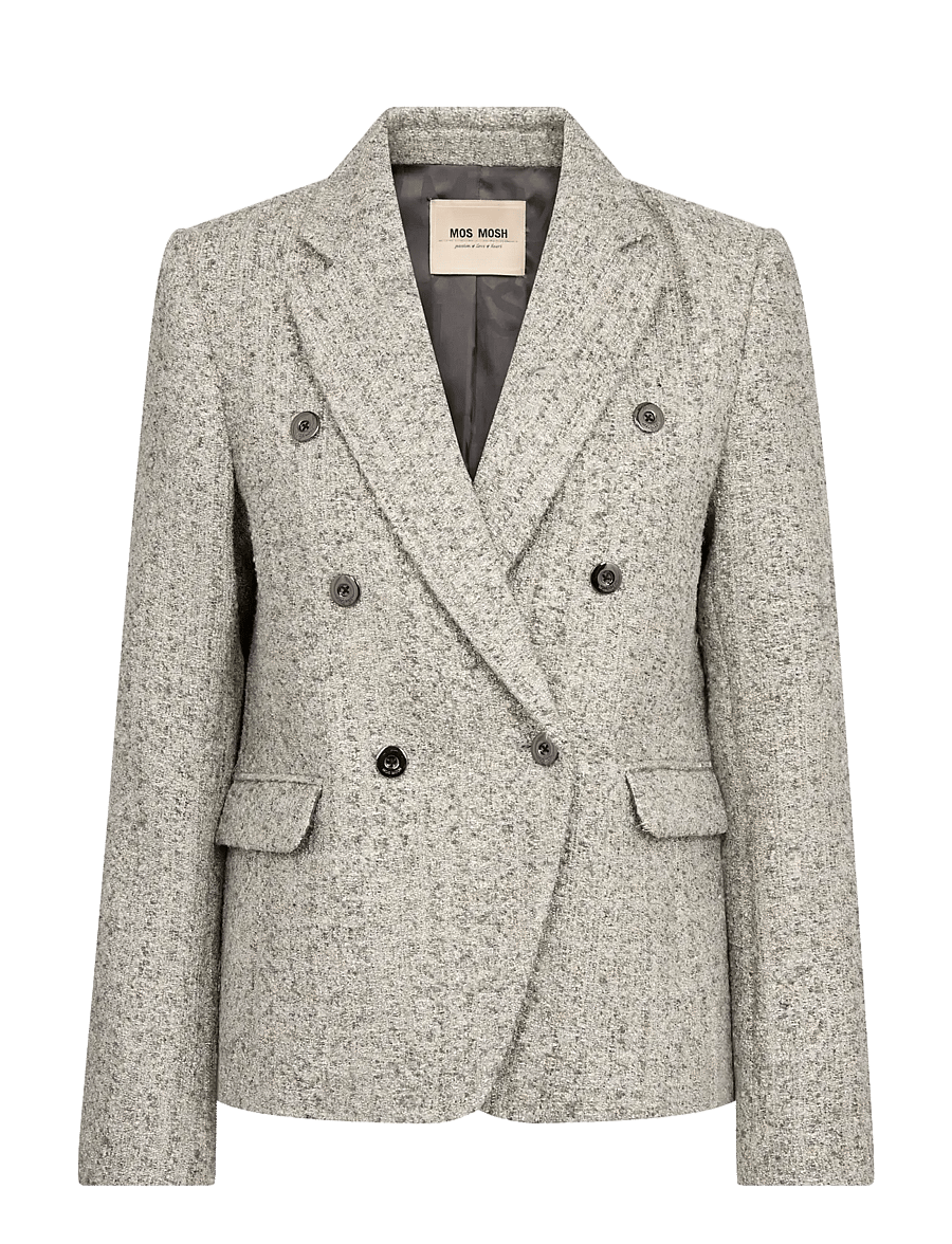 MOS MOSH - MMBelize Bessi Blazer - zweireihige blazer - mourning dove - 1