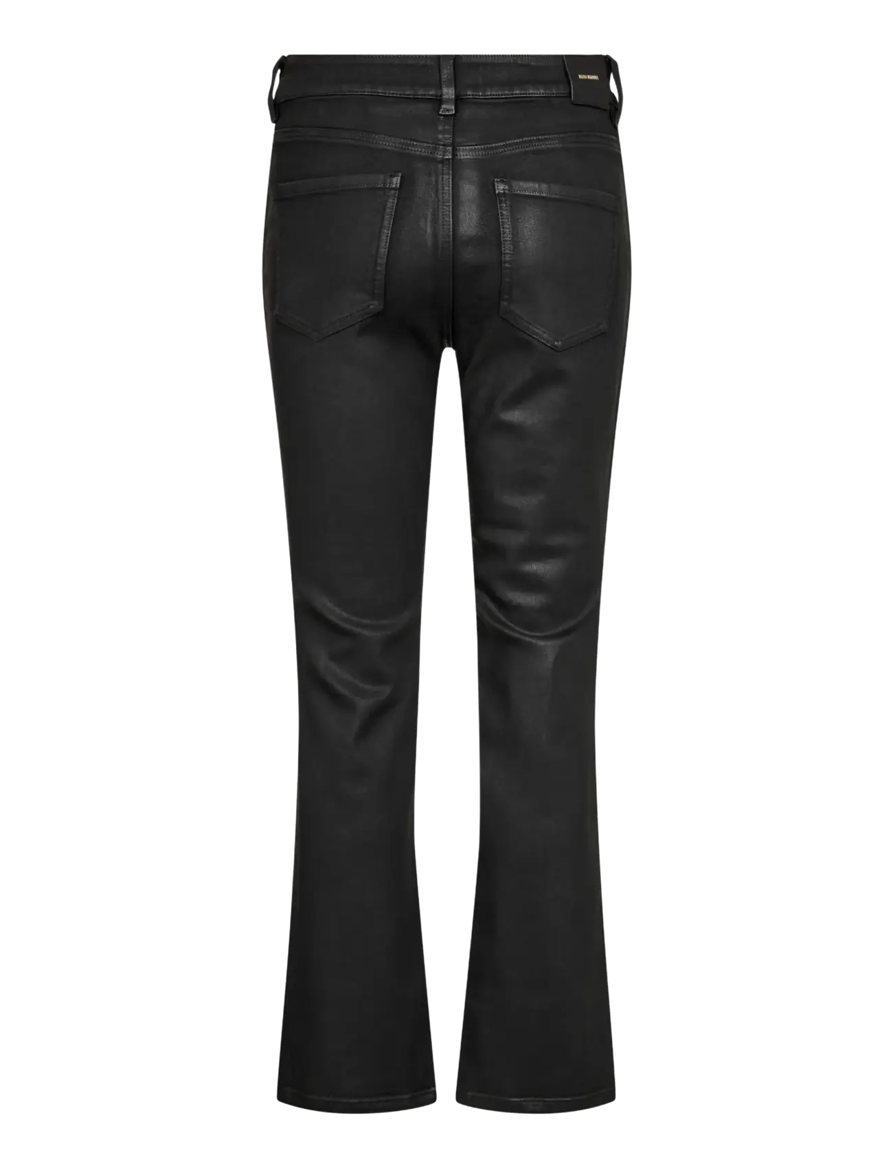 MOS MOSH - MMAshley Coated Pant - leather trousers - black - 2
