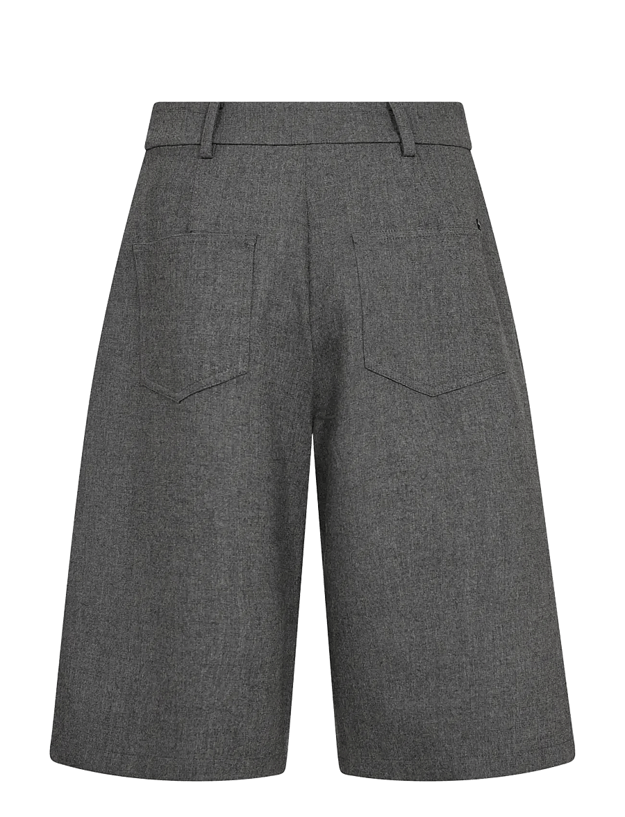 MOS MOSH - MMHermione Pirel Shorts - bermudashorts - grey melange - 2