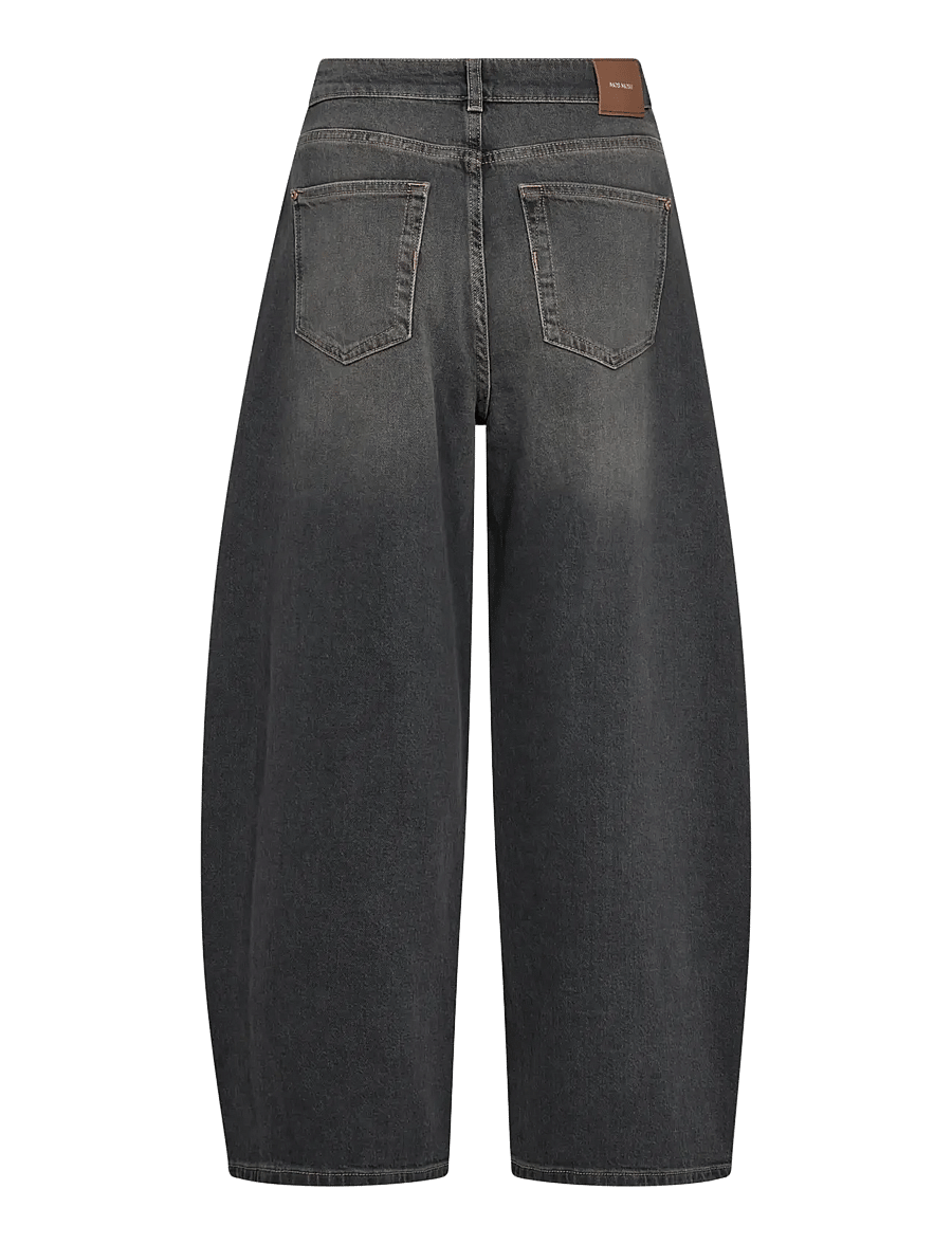 MOS MOSH - MMCindy Draciel Jeans - barrel jeans - grey - 2