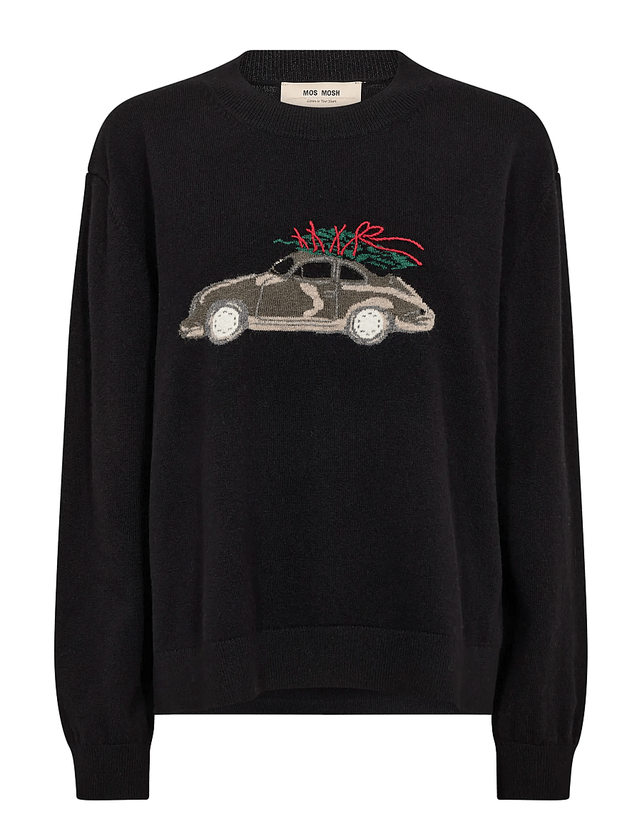MOS MOSH - MMJorid Xmas Knit - pullover - black - 0