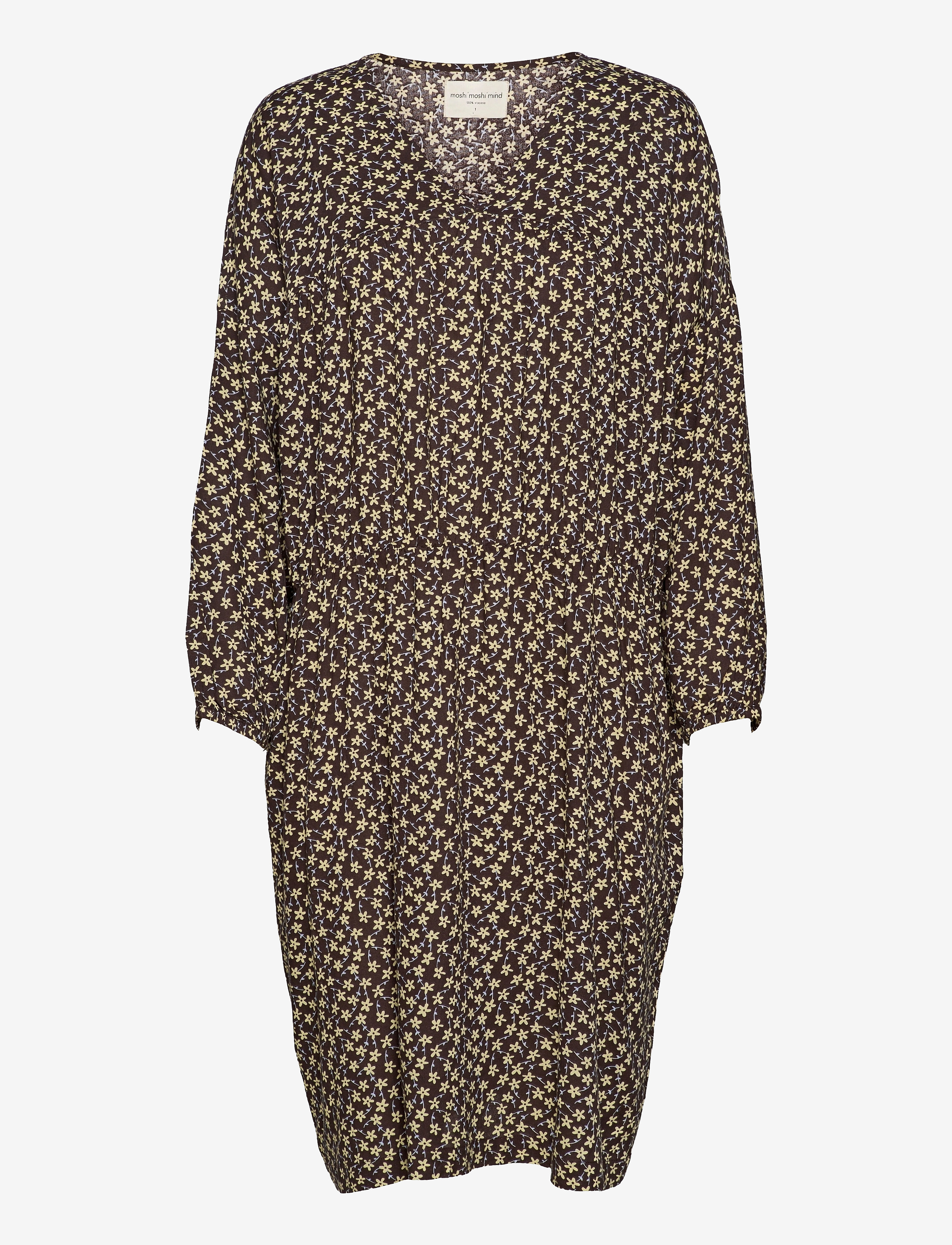 MOSHI MOSHI MIND Now Kleid Flower Braun - S/M - Damen