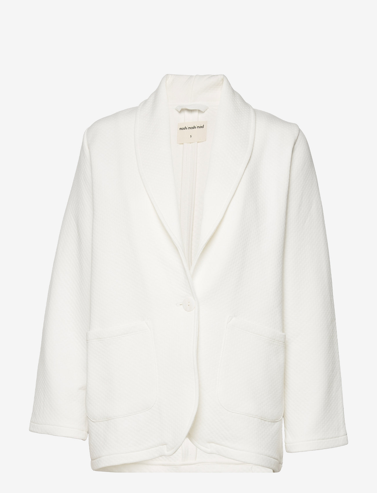 Moshi Moshi Mind - element sweat blazer - cloud dancer - 0