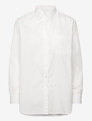 gaia shirt poplin - WHITE