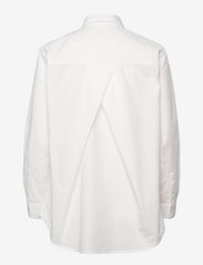 Moshi Moshi Mind - gaia shirt poplin - långärmade skjortor - white - 1