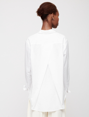 Moshi Moshi Mind - gaia shirt poplin - langärmlige hemden - white - 3