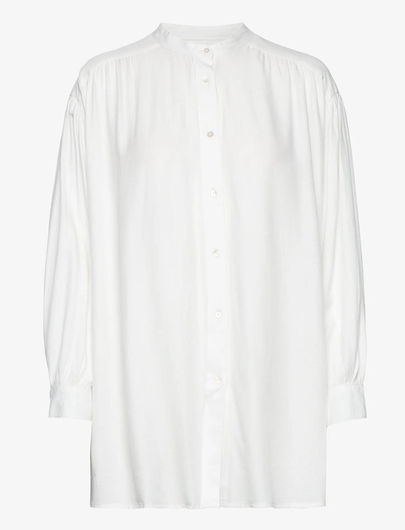 Moshi Moshi Mind - auora shirt twill - overhemden met lange mouwen - cloud dancer - 0